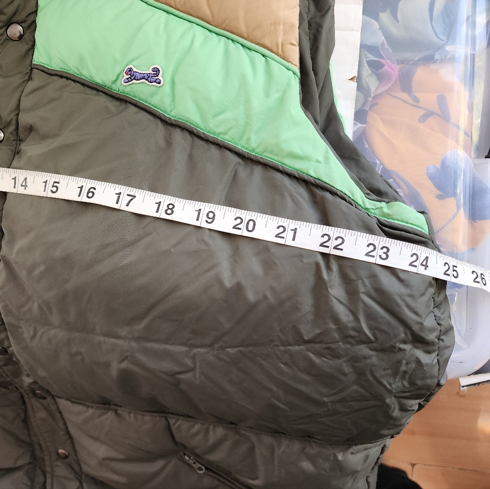 Le Tigre men's L multiple puffer vest. - Picture 3 of 8